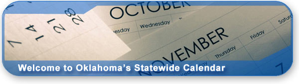 Welcome to Oklahoma's Statewide Calendar